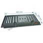 Grille de foyer pour insert compatible avec Deville 7765 7787 - P0027651