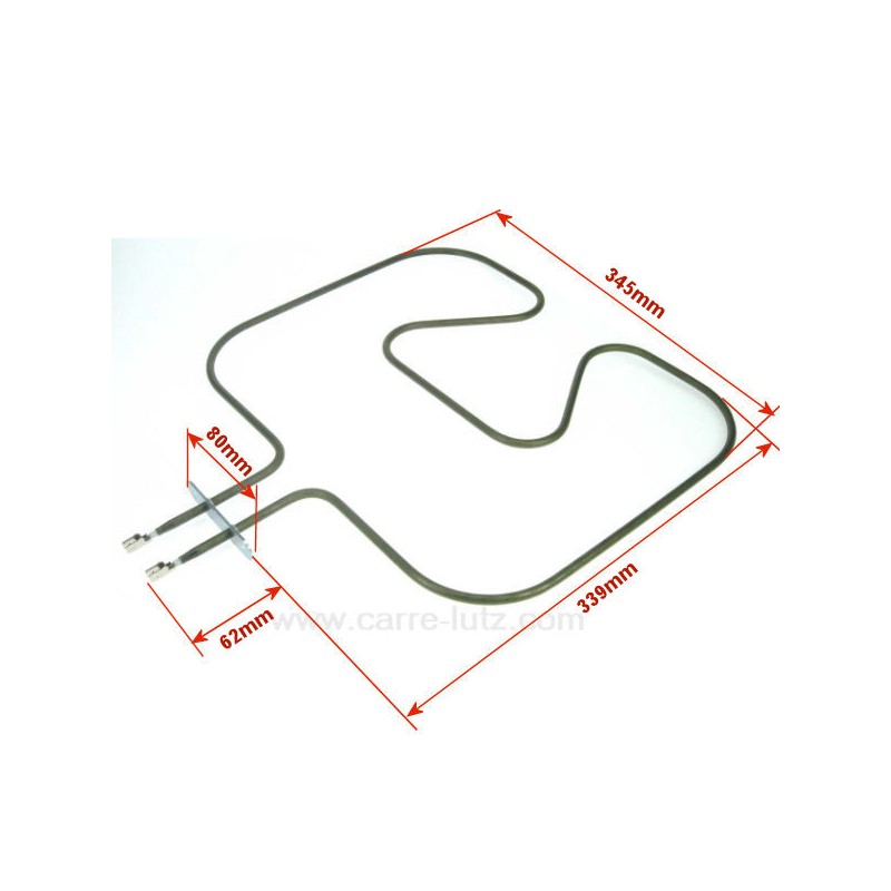 3570338040 - Résistance de sole 1000W de four A Martin Faure Electrolux 
