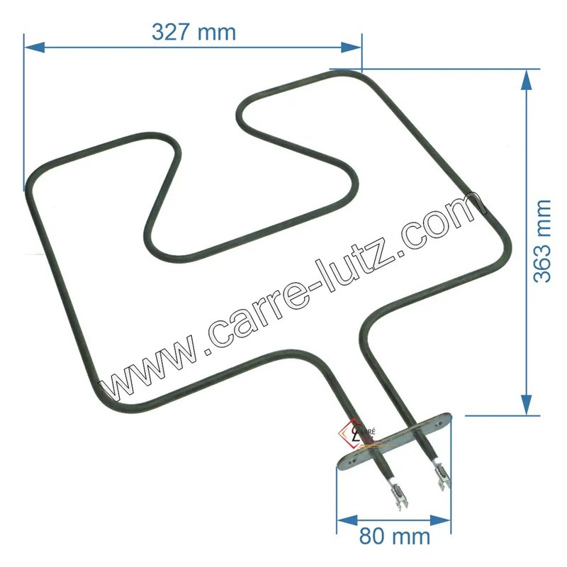 703139  3970125013 - Résistance de sole 1000W A.MartinFaure Electrolux Zanussi  8,50 €