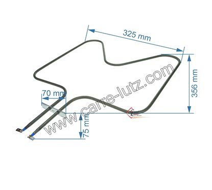 703149  3192083032 - Résistance de sole 1400W A Martin Electrolux 46,80 €