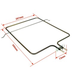 703161  05051652 - Résistance 1200W de sole de four Siltal Far 51603 19,20 €