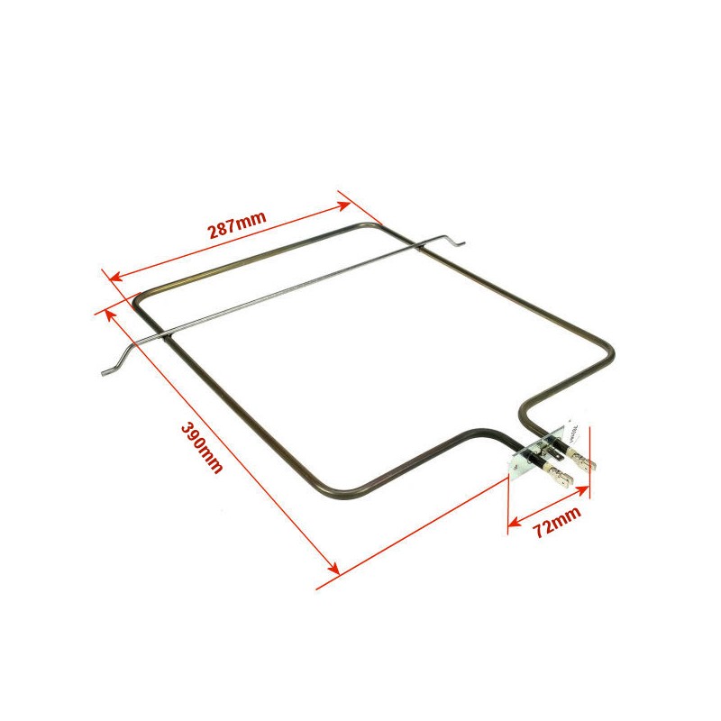 703161  05051652 - Résistance 1200W de sole de four Siltal Far 51603 14,50 €