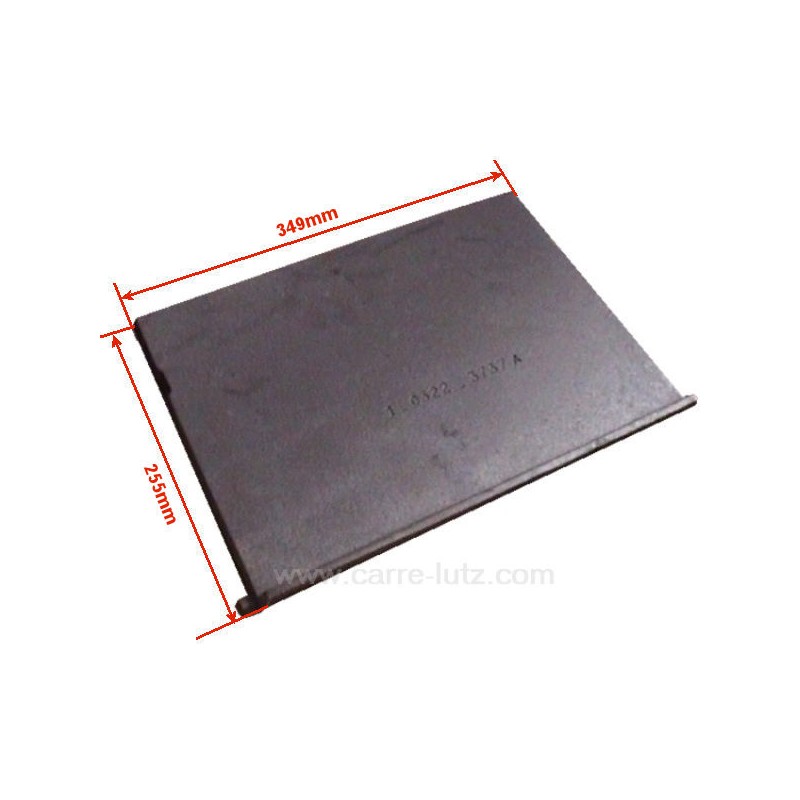 704721  10322373700 - Devant de réservoir pour convecteur Godin Jurassien 3701, 3737, 3738 223,00 €