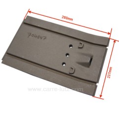 704847  20173373953 - Plaque de protection coté pour convecteur Godin 3739 171,50 €