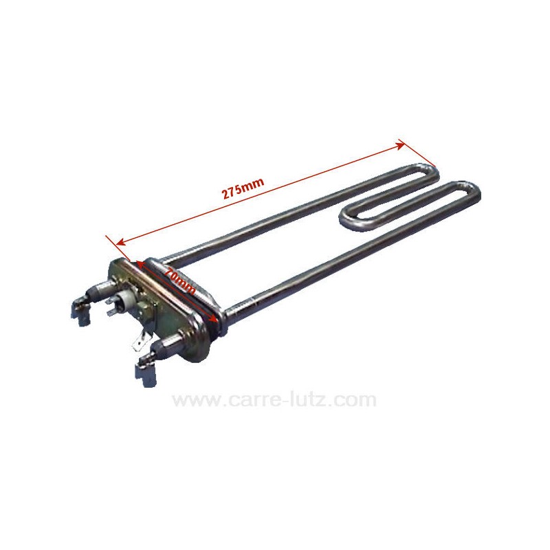 781109  481225928244 - Résistance de lave linge 1950W avec CTN Whirlpool 84,10 €