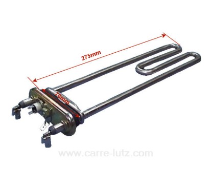 781109  481225928244 - Résistance de lave linge 1950W avec CTN Whirlpool 84,10 €