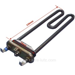 781114  Résistance de lave linge 1900W Bosch Siemens 12,00 €