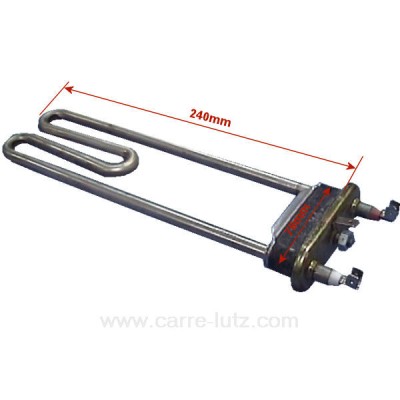 781115  C0055306 - Résistance de lave linge 1750W Ariston Indesit 19,60 €