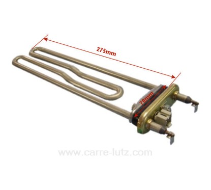 781121  481225928669 - Résistance de lave linge 2050W Bauknecht Whirlpool 32,60 €