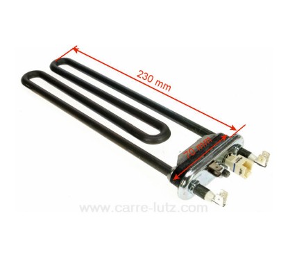 781136  3792301008 - Résistance de lave linge 1950W 230V A Martin Electrolux Faure Zanussi 9,90 €