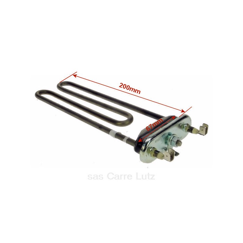 781141  55x9928 - Résistance 1935W de lave linge Fagor Brandt Vedette  11,60 €