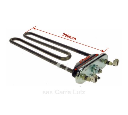 55x9928 - Résistance 1935W de lave linge Fagor Brandt Vedette 