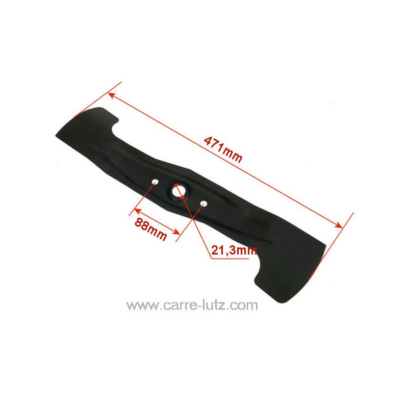 9987018  72511VK8J50 - Lame 469 mm de tondeuse à gazon Honda 23,40 €