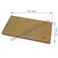 FB105214  105214 - Brique 330x166x25 mm de convecteur Franco Belge  17,60 €