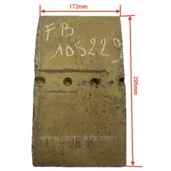 Supplement de brique arrière 1240701 de convecteur Franco Belge 105229, reference FB105229