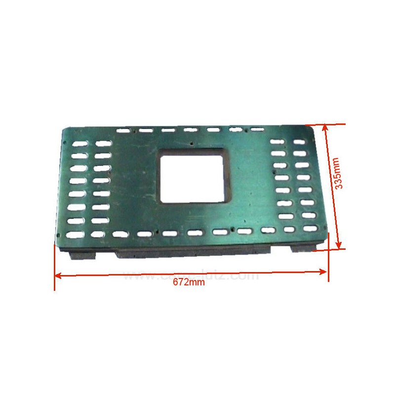 FB302138  302138 - Dessus poli de convecteur 1016221A Franco Belge  176,30 €