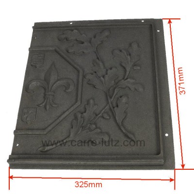 FB305122  305122 - Brique arrière 1341301051 de foyer Franco-Belge  127,20 €