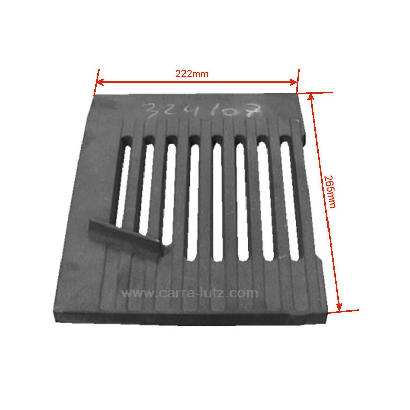 FB324107  324107 - Grille de face gauche 12.480.241 de convecteur Franco Belge  36,30 €