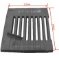 324107 - Grille de face gauche 12.480.241 de convecteur Franco Belge 