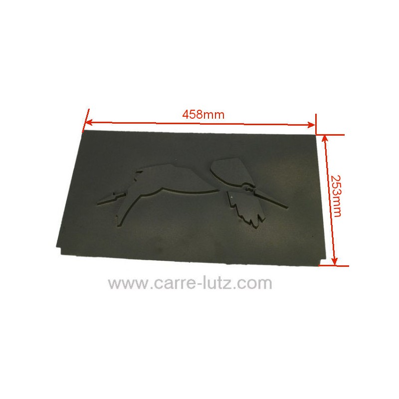 Plaque motif 330012 d'insert Franco-Belge 