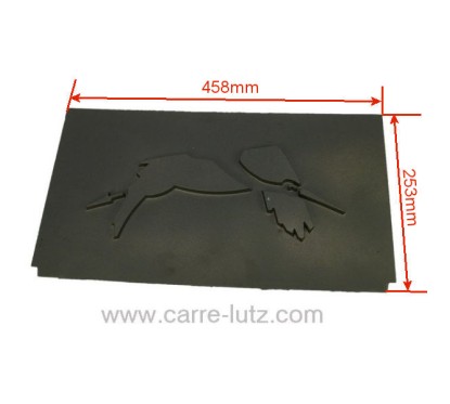 Plaque motif d'insert Franco Belge 330012