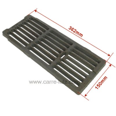 704982  Grille charbon de cuisinère Godin 6007 ancien modèle 111,20 €