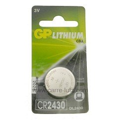 997019  pile bouton Lithium CR2430 3V 2,20 €