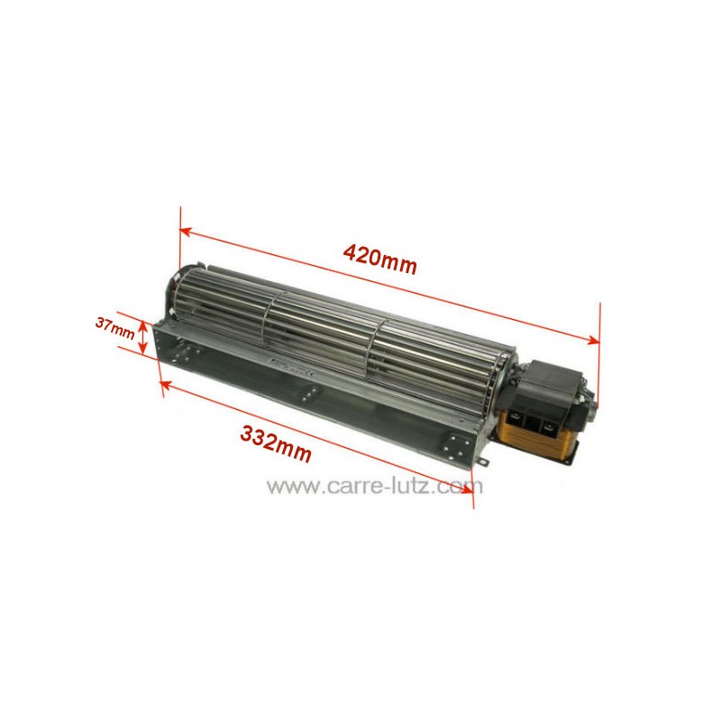 231030  Ventilateur tangentiel 330 mm moteur à droite 1 vitesse 92,50 €