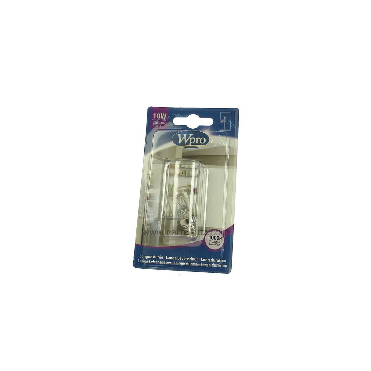 542064  Ampoule de réfrigérateur E12 10W 2,40 €