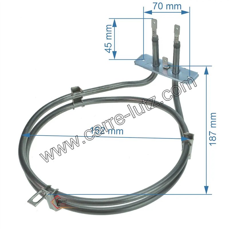 203217  262900067 - Résistance circulaire 1600W de four Beko  8,10 €