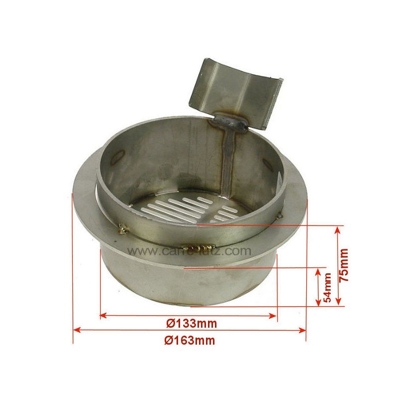 704310  Pot bruleur ou creuset de foyer pour poele a granulé Eurofiamma 190,50 €