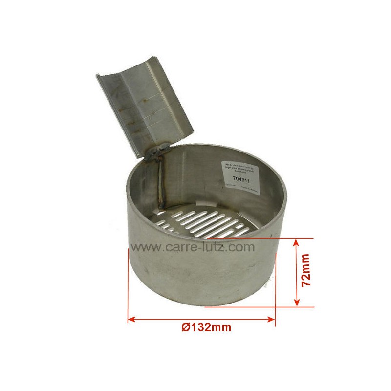 704311  Pot bruleur ou creuset de foyer pour poele a granulé Eurofiamma 158,80 €