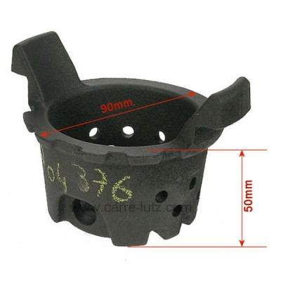 704376  Pot bruleur ou creuset de foyer F610866U pour poele a granulé compatible avec Invicta Thera 75,70 €