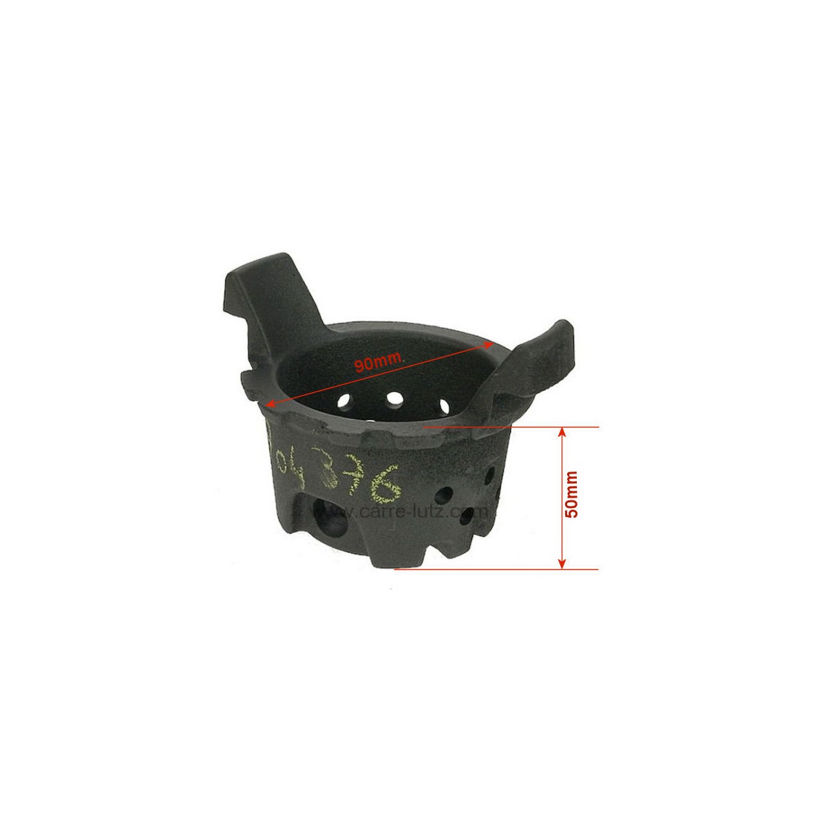 704376  Pot bruleur ou creuset de foyer F610866U pour poele a granulé compatible avec Invicta Thera 75,70 €