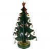 Sapin de Noël vert en bois 39 cm , reference CL50231153
