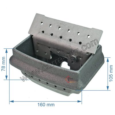 704336  Pot bruleur ou creuset de foyer 009278289 pour poele a granulé Nordica Extraflame 99,90 €