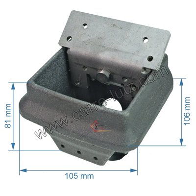 704344  Pot bruleur ou creuset de foyer pour poele a granulé Nordica Extraflame 76,80 €