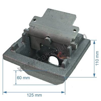 704346  Pot bruleur ou creuset de foyer 003278377 pour poele a granulé Nordica Extraflame 84,30 €