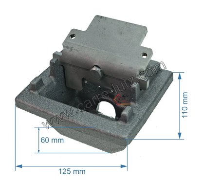 Pot bruleur ou creuset de foyer 003278377 pour poele a granulé Nordica Extraflame