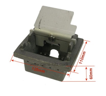 704347  Pot bruleur ou creuset de foyer 003278231 pour poele a granulé Nordica Extraflame 80,70 €