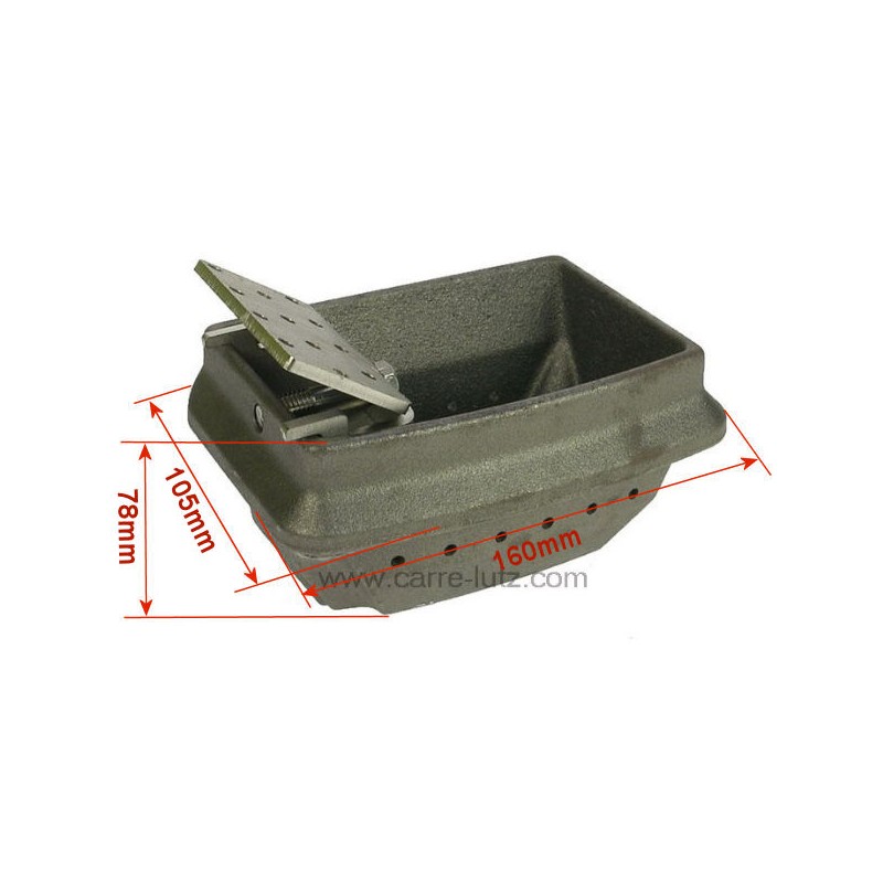 704349  Pot bruleur ou creuset de foyer 009278288 pour poele a granulé Nordica Extraflame 91,20 €