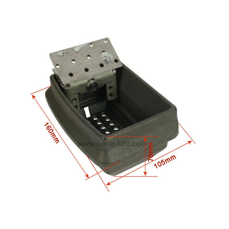 704351  Pot bruleur ou creuset de foyer 009278291 pour poele a granulé Nordica Extraflame 86,80 €