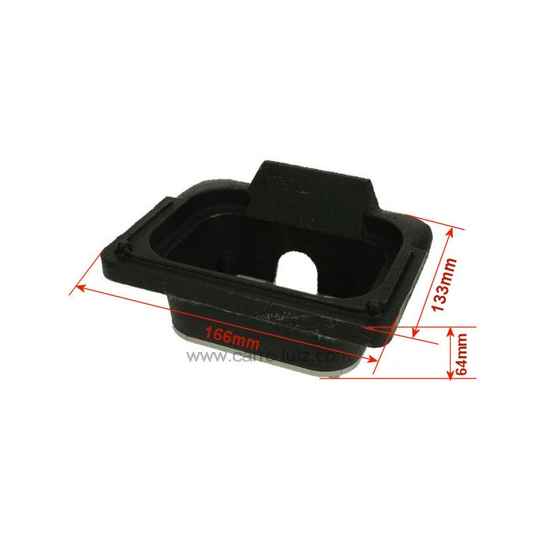 Pot bruleur ou creuset de foyer 645840 pour poele a granulé Edilkamin