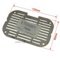 Grille inox 392910 de pot bruleur ou creuset de foyer compatible avec poele à granulés Edilkamin