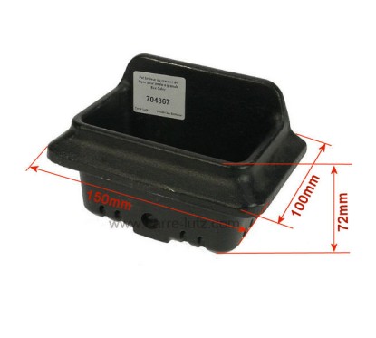 704367 Pot bruleur ou creuset de foyer pour poele a granulé Eva Calor 56,70 €