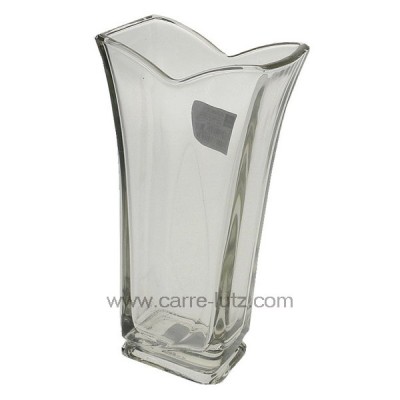 CL18000085  Vase Vinciana en verre hauteur 22.5 cm 15,00 €