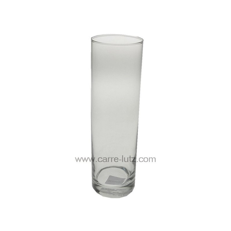 CL18000084  Vase droit en verre forme épurée hauteur 26 cm 10,40 €