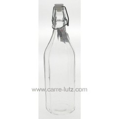 CL50152122  Bouteille en verre 1 litre exagonale 3,90 €