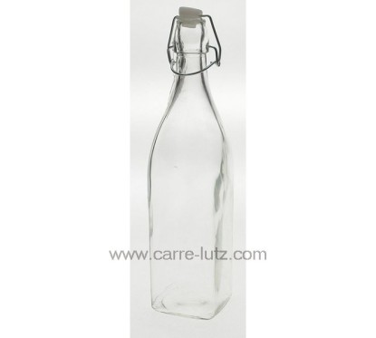 CL50152123  Bouteille en verre 1 litre carré 3,90 €