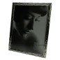 Cadre photo 20 x 25 cm nervuré brillant